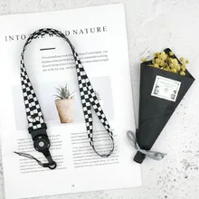 Дизайн плед шеи ремешки для ключей зажим для телефона держатель шеи ремешок для Redmi/samsung/Xiaomi модный проверенный ремешок