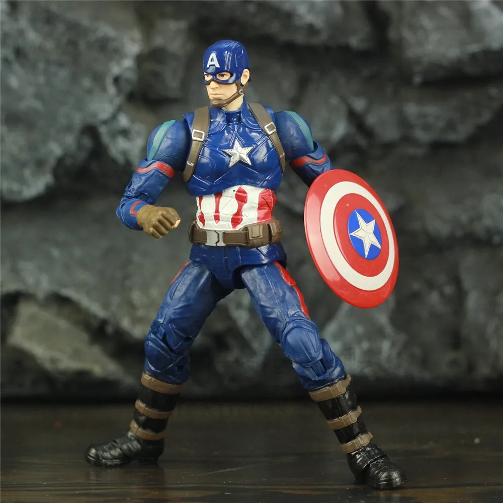 CAPTAIN AMERICA STATUE AVENGERS INFINITY WAR MARVEL GALLERY DIAMOND Select Toys 23 Cm – 1 699788828656 – Kingdom Figurine.fr