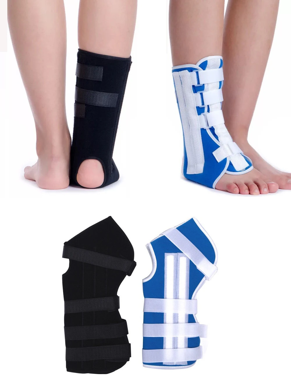 

1-2pcs Ankle Brace Support Sports Adjustable Ankle Straps Foot Stabilizer Orthosis Football Compression Ankle Socks Protector