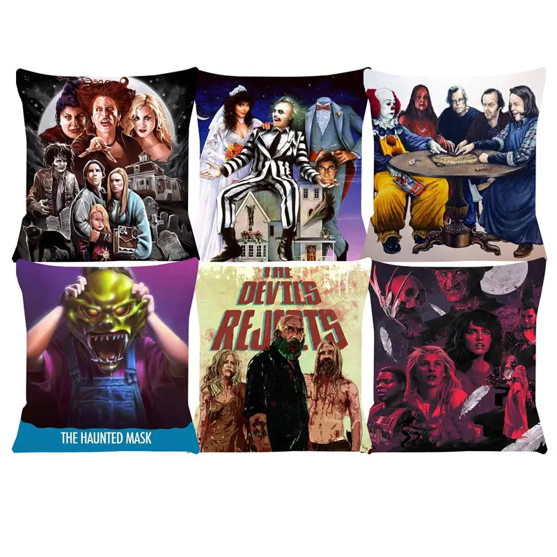 Horror Cushion Covers Cushion Cover Movies Plush Cushion Cover