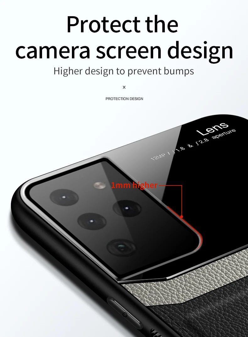 قاب لاکچری چرم و پلکسی گلس Samsung Galaxy 16 H1750c59546244bf485fa6026489b946bn