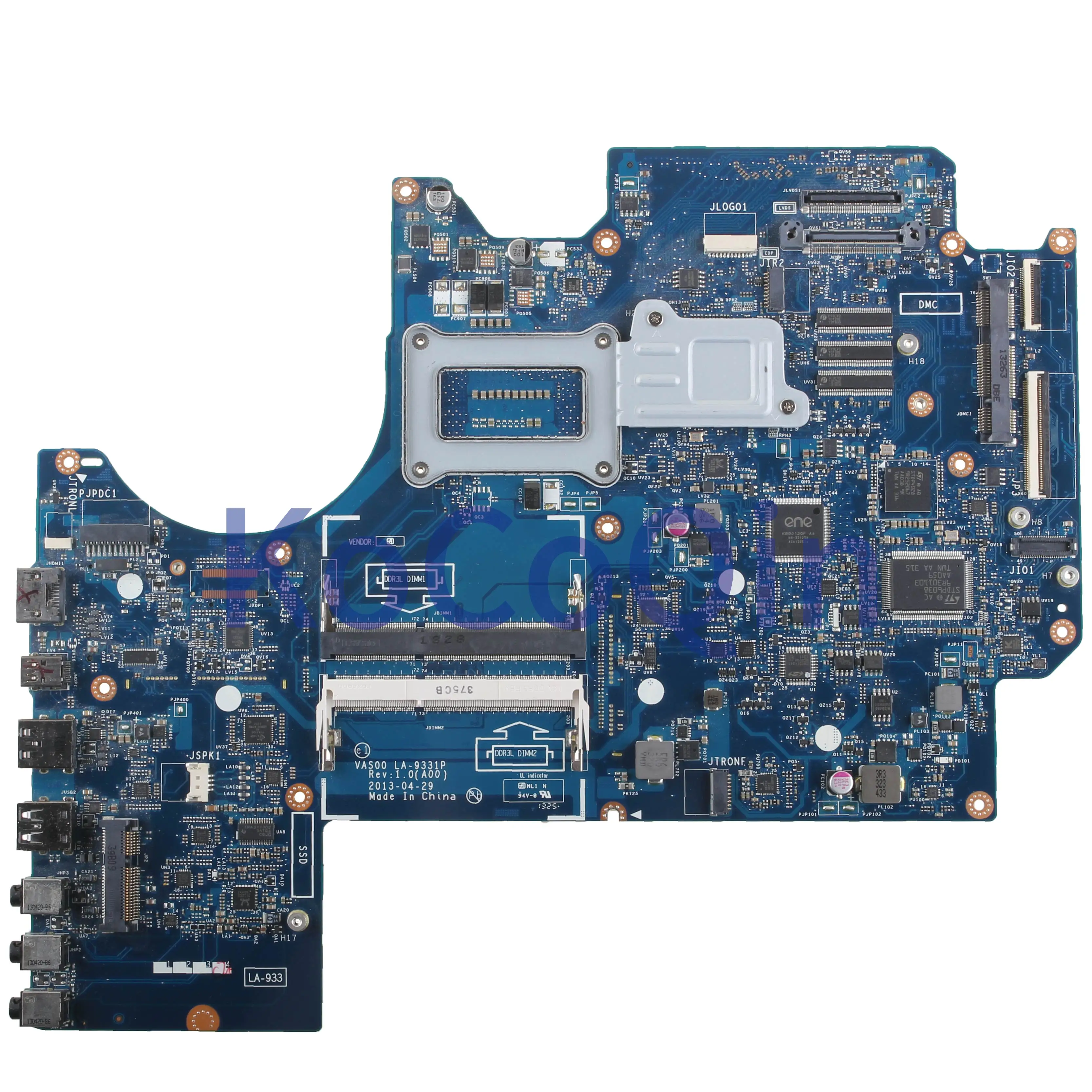 KoCoQin материнская плата для ноутбука DELL Alienware M17X R5 материнская плата CN-05RW0M 05RW0M VAS00 LA-9331P SR13H DDR3L