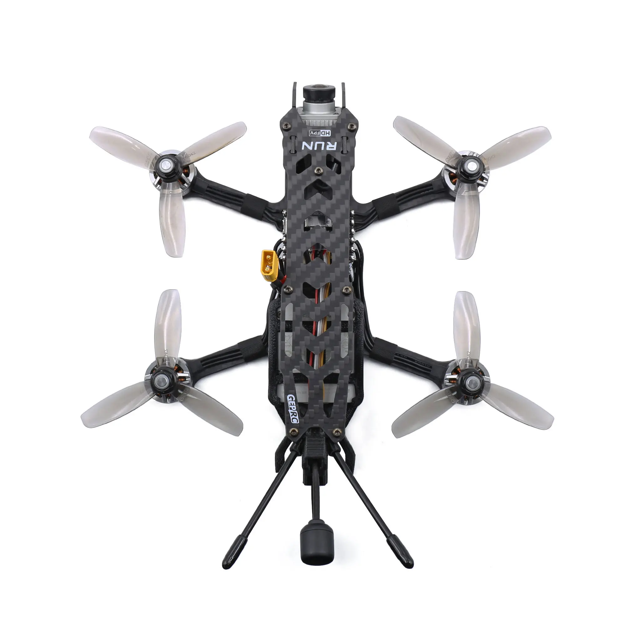 Квадрокоптер GEPRC RUN HD3 155 мм стабильный профессиональный F7 35A FPV воздушный блок GR1507