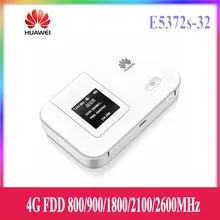 Huawei – point d'accès Mobile de poche sans fil, wi fi, 4G FDD E5372s 32/150/800/900/1800 MHz, 2100 mb/s, LTE, E5372 2600 Cat4