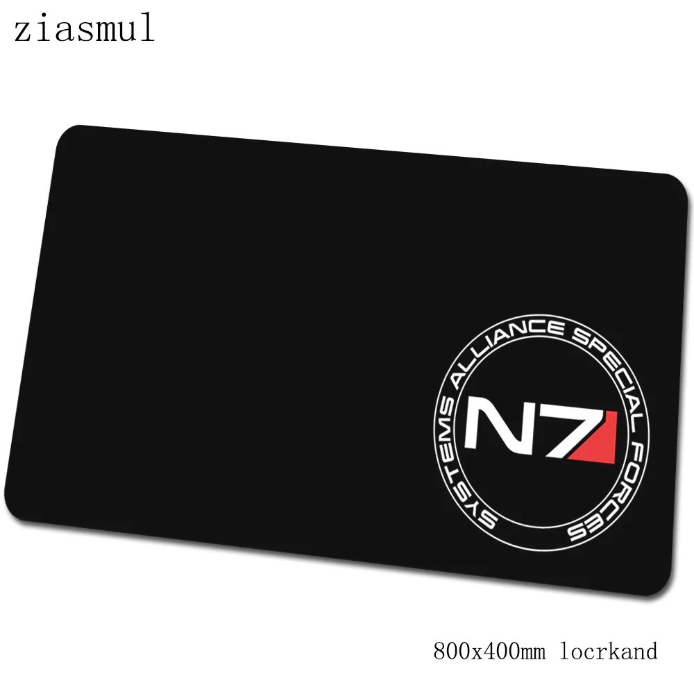 N7 коврик для мыши 800x400x3 мм коврики классный компьютерный Коврик Для Мыши игровые аксессуары очаровательные большие игровые коврики и чехлы игры pc gamer - Цвет: Size 800x400x3mm