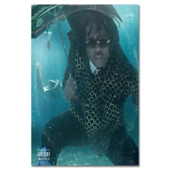 

Album Gunna Drip Or Drown 2 Rapper Music Silk Fabric Wall Poster Art Decor Sticker Bright