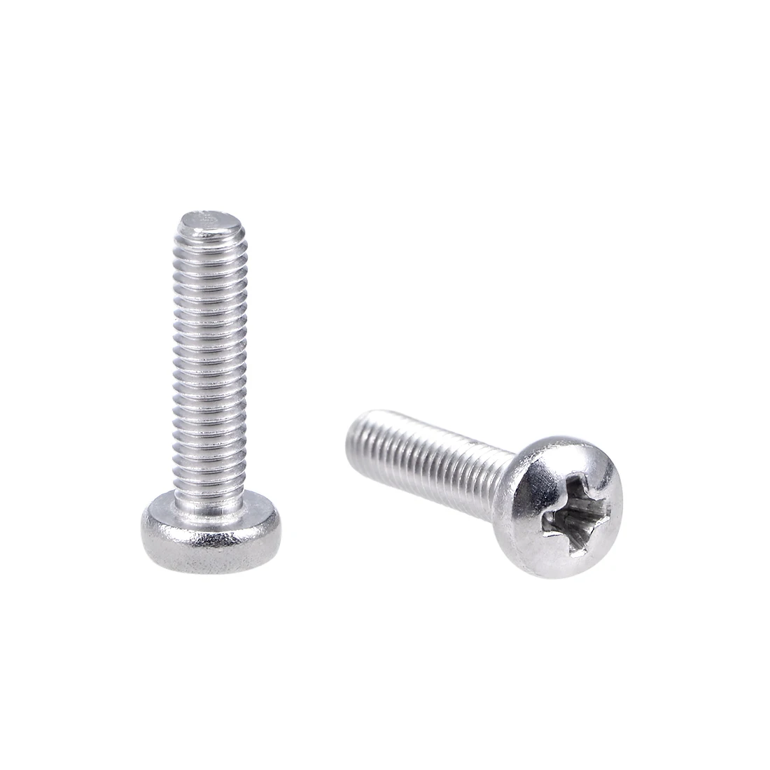 

uxcell M2x8mm Machine Screws Pan Cross Head Screw 304 Stainless M3x12mm 30Pcs