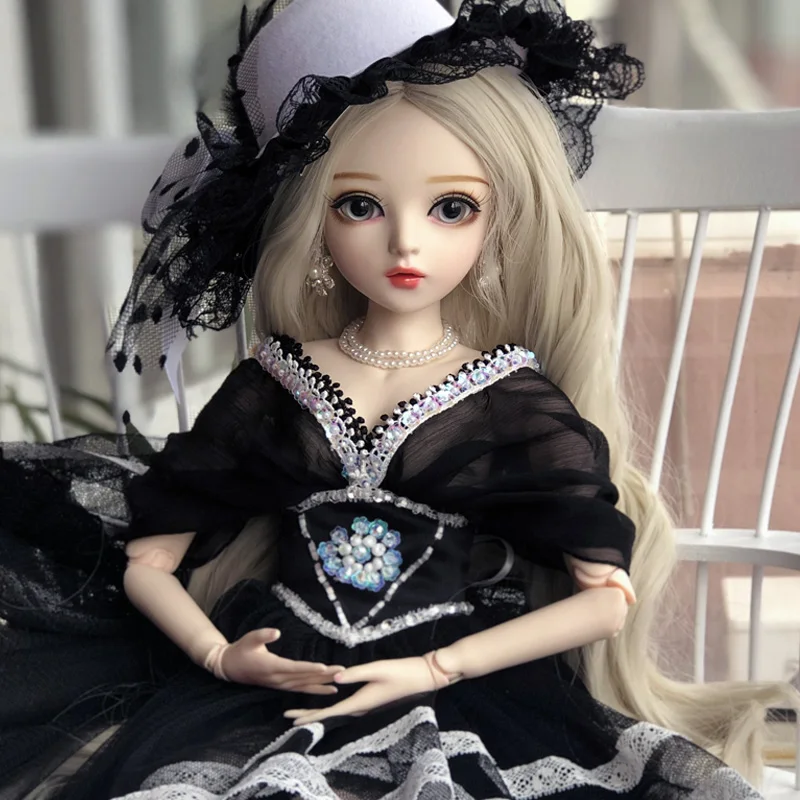 60 см настроить куклы для девочек большой ручной работы Bjd 1/3 кукла полный набор 18 шарнирных кукол для девочек игрушки для детей подарок для детей