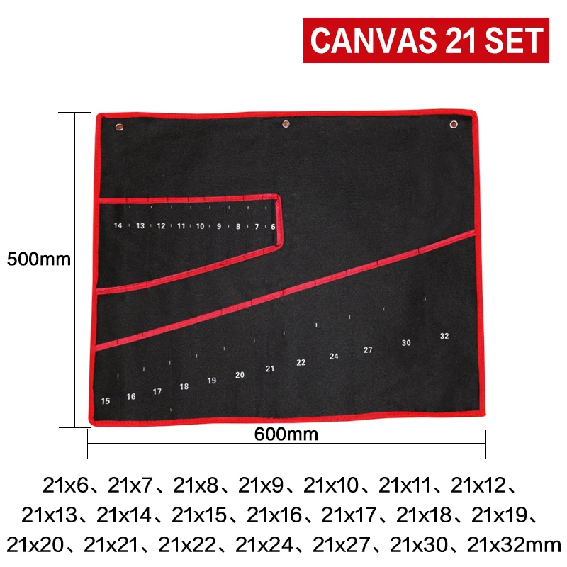 Практичная Холщовая Сумка для инструментов, гаечный ключ, складной гаечный ключ, органайзер, чехол, сумка для хранения ручного инструмента
