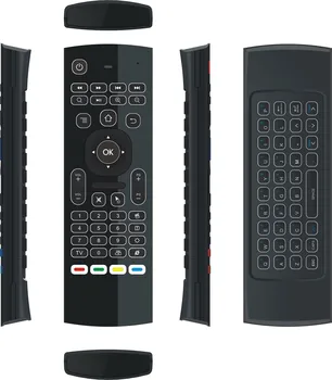 

MX3 air mouse smart voice remote control backlit MX3 Pro 2.4G wireless keyboard IR learning for Android 9.0 TV box Android 10