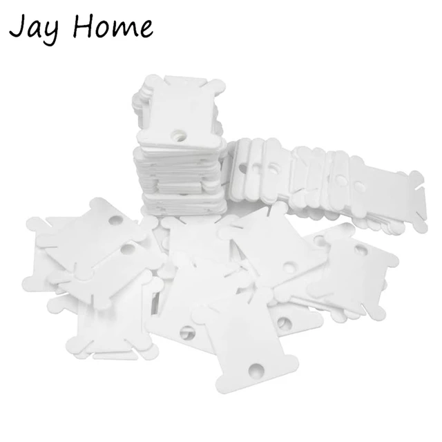 White Floss Bobbins, Hobby Lobby, Embroidery Floss Bobbins