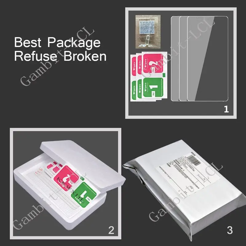 3Pcs Protection Glass For ZTE Blade A31 A51 Lite A71 V30 Vita X1 20 5G A3 A7s 2020 L210 Tempered Screen Protective Cover Film