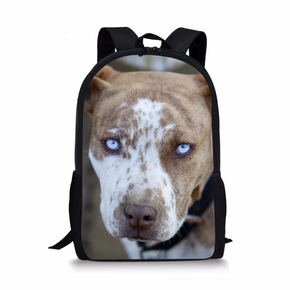 CDGX842C Школьный рюкзак Pitbull Bull Dog для подростков, девочек и мальчиков, Студенческая сумка для книг, настраиваемое изображение домашних животных, 16 дюймов, ранец, дорожная сумка - Цвет: CDGX842C