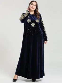 

2020 Long Womens Clothing Muslim Scarf Dresses For Dubai Girls