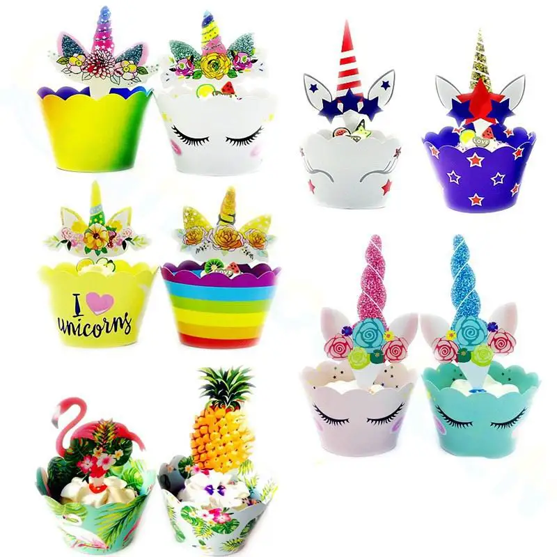 Cake Topper Cake Toppers Unicorn Cake Topper Cake Toppers Birthday Party Kids Favors Wrappers Decoration Cupcake Topper Baby Shower Wedding D&eacute;cor