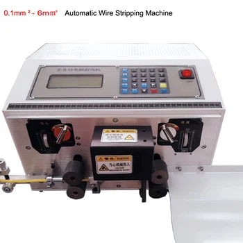 

Automatic Wire Cutting and Stripping Machine Electric Computer Cable Stripping Peeling Machine with 6mm2