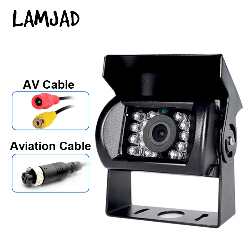 18 LED Anti Fog IR Night Vision Waterproof Car Rear View Reverse Backup Camera