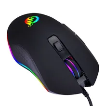 Игровая мышь Проводная RGB светодиодный с Цветной подсветкой 16,8 миллионов Chroma 36000 dpi 7 программируемых кнопок для геймера для Dota для компьютера ноутбука