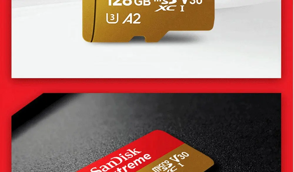 100%SanDisk Extreme MicroSD Card U3 A2 Memory Card V30  32G 64G 128G 256GB Original TF Card A1 for Camera 512gB 1TB SDXC tf sony memory card
