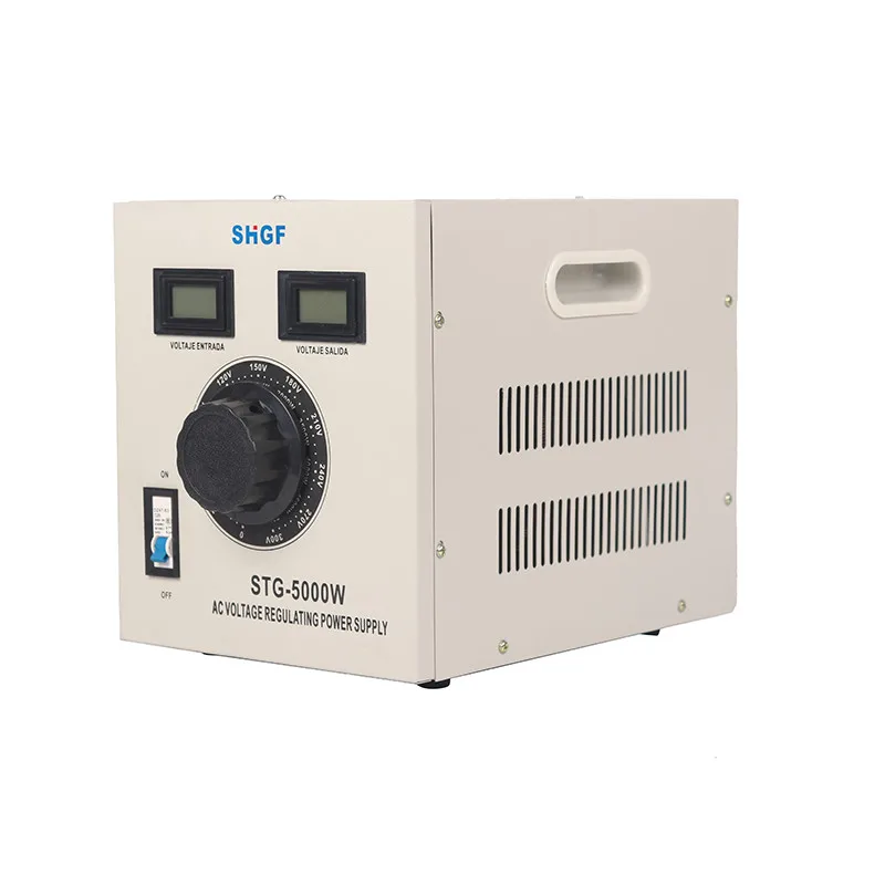 

STG 5000Watt Single Phase AC Automatic Voltage Regulator Variac transformer