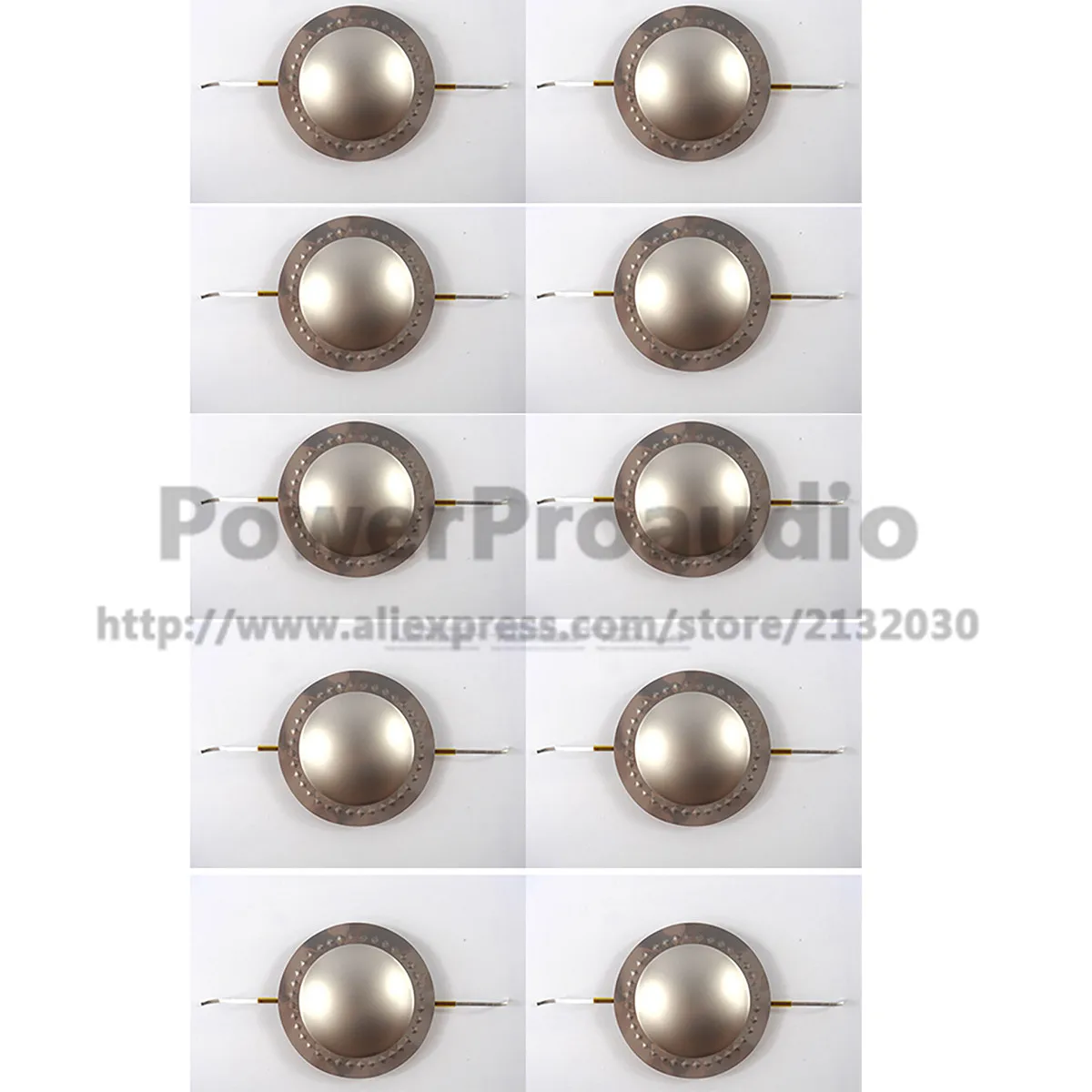 10 pz 1.75 ''44.4mm 44.5mm parte dell'altoparlante bobina vocale altoparlante sostituzione Tweeter Altoparlante Cupola diaframma in titanio