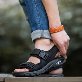 

mens sandals Summer New Style Casual Sandals Men's Korean-style Anti-slip Soft-Sole Men's shoes Fashion sandalias hombre