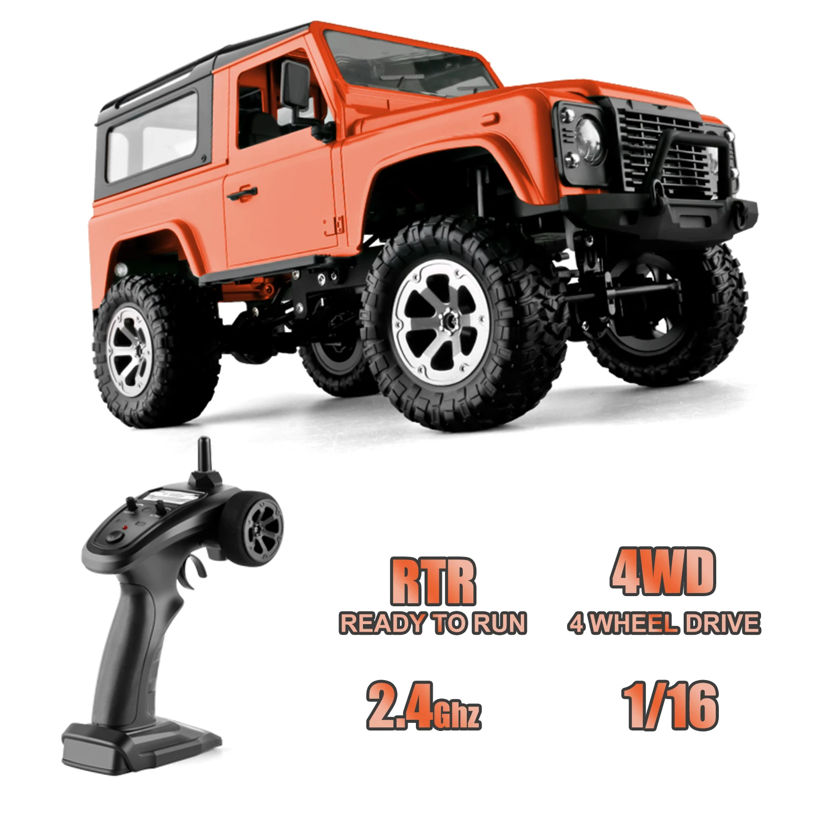Стробоскопический внедорожник 4WD Радиоуправляемый 2 4 ГГц мощная управляемая