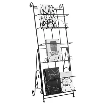 

Magazine Rack Books and Newspapers Information Rack European Creative Storage Holders Publicity Display Shelf Bookshelf