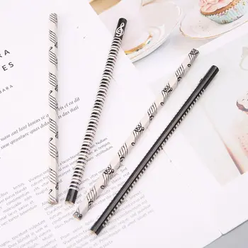 

4pcs Musical Note Pencil HB Standard Pencil Music Stationery Piano Notes School Student Gift