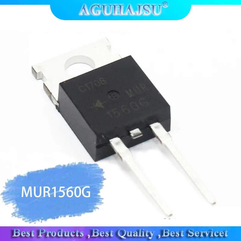 10 шт./лот MUR1560G U1560 модуль быстрого восстановления диода 15A / 600V TO-220 новый