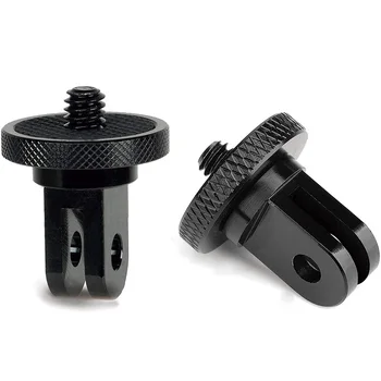 

Metal 1/4‘’ Mini Tripod Adapter Mount for GoPro Hero 8 7 6 5 Black Session Osmo Sjcam M10 Xiaomi Yi 4K Eken Go Pro Accessory