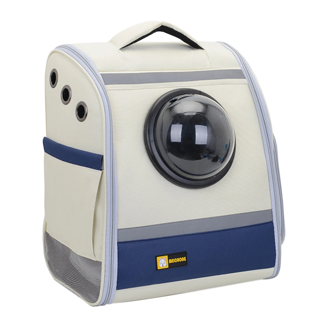 PETFORU контрастный цвет астронавт домашнее животное рюкзак собака кошка переноска дышащий домашнее животное Плечи дорожная сумка для щенка-зеленый розовый черный