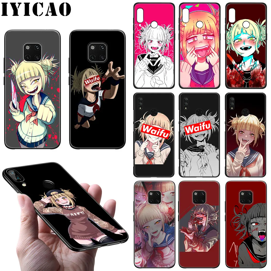 Девушка Тога waifu химико мягкий чехол для Huawei Y9 премьер-Mate 10 20 30 Lite Pro Чехол Nova 5i 4 3i 3