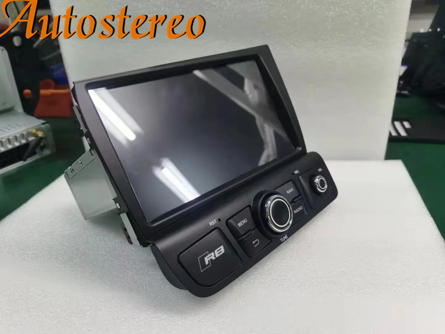 Android Big Boy Toy For Audi R8 Spyder Tony Stark Car GPS Navigation Auto Stereo