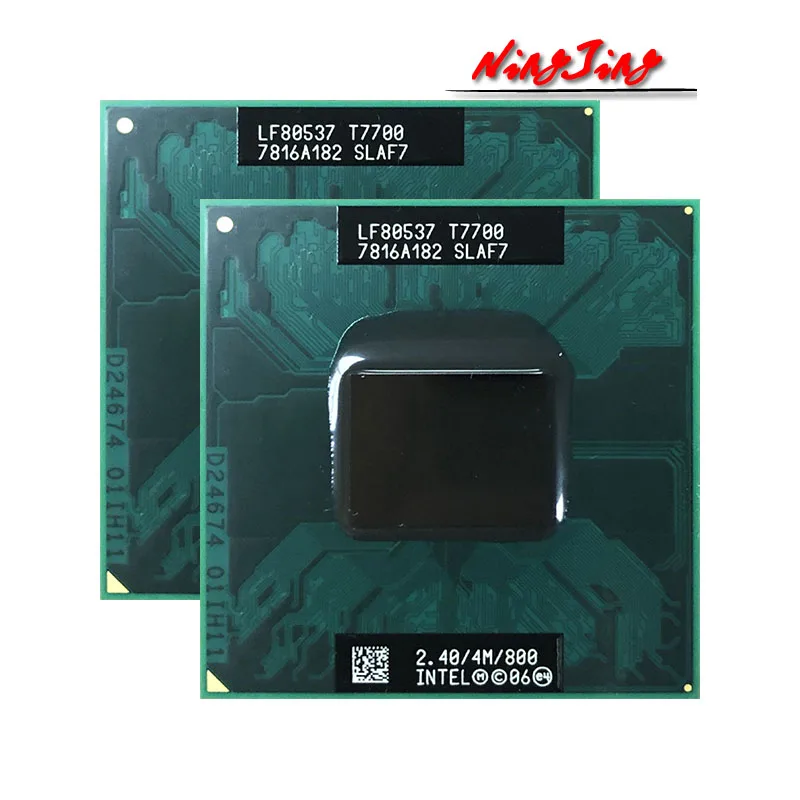 Двухъядерный процессор Intel Core 2 Duo T8300 slпа SLAYQ 4 ГГц двухпотоковый ЦПУ 3 МБ 35 Вт