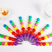 Ручка мелки мультфильм смайлик лицо выражение конфеты Тыква ручка Дети Студенты живопись канцелярские принадлежности Школьные офисные принадлежности