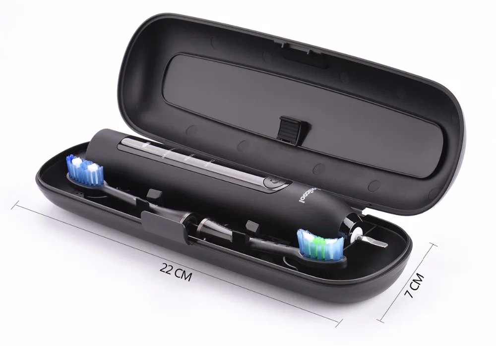 Sonicool 051B ультра звуковая электрическая зубная щетка USB перезаряжаемые зубные щетки с 4 шт. DuPont сменные головки