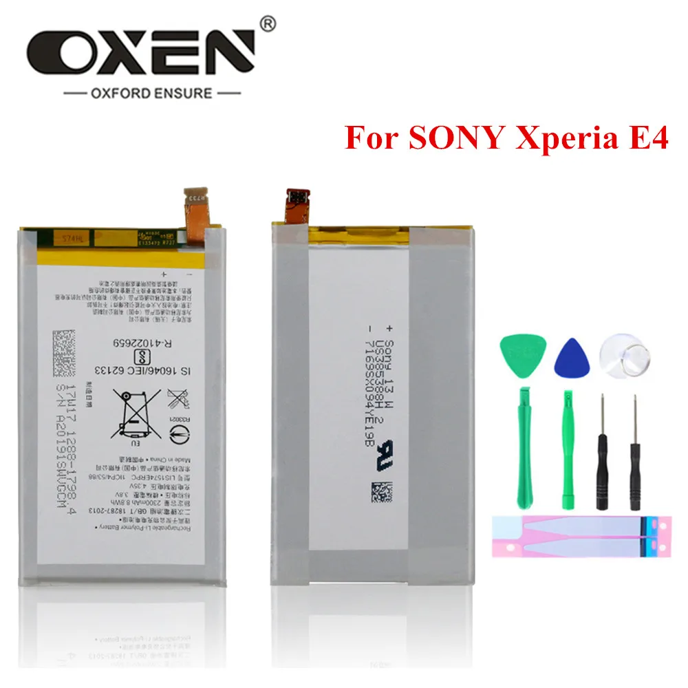 OXEN Original 2300mAh LIS1574ERPC Battery for SONY Xperia E4 E2003 E2033 E2105 E2104 E2115 Phone Replacement Batteries | Мобильные