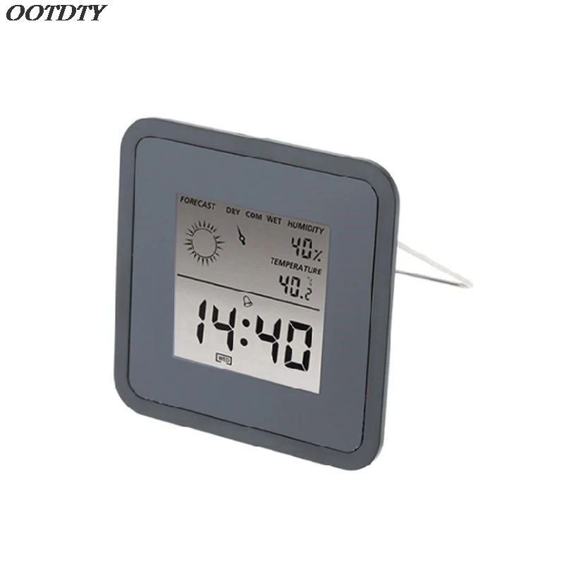 

Household Indoor Temperature and Humidity Multi-function Weather Electronic Thermometer Digital Intelligent Calendar Alarm Clock
