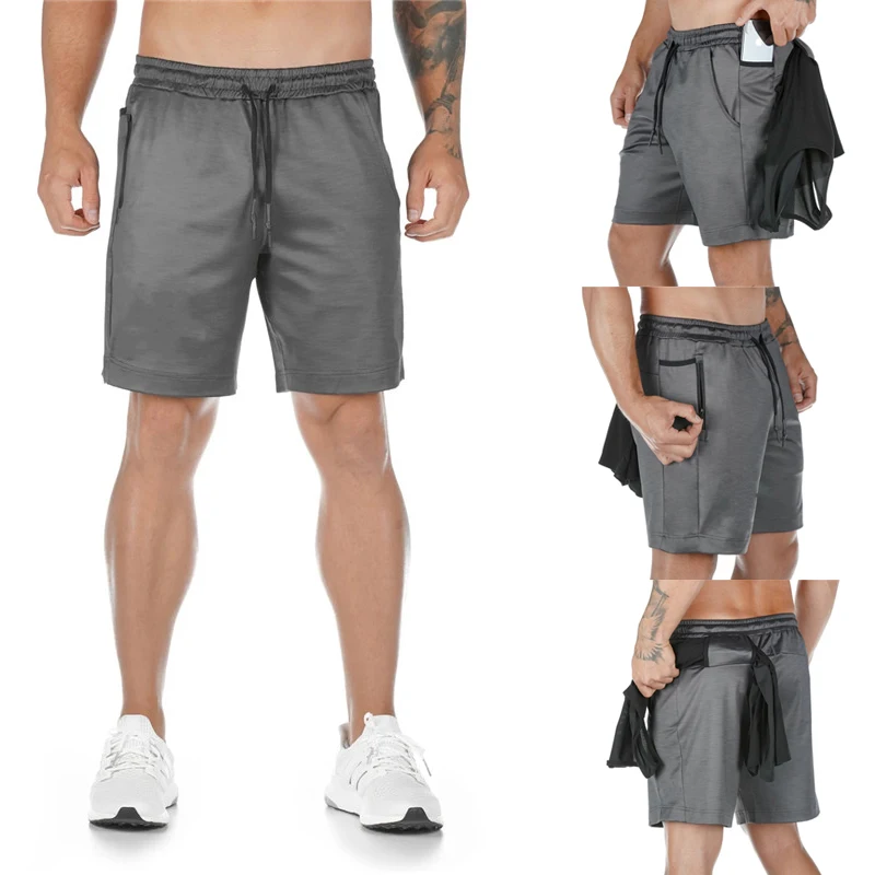 Уличная Летняя шорты мужские повседневные шорты брендовая спортивная одежда фитнес упражнения пляжные шорты мужские дышащие фитнес шорты