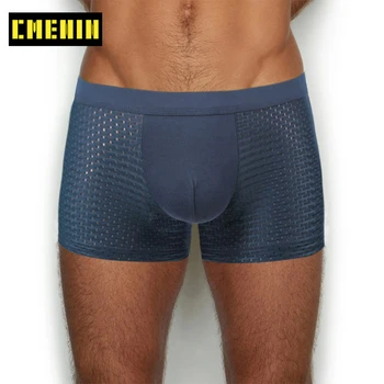 

High Quality Underwear Mens Boxer Homme Striped Quick Dry Men Boxer Shorts Men Underwear Boxers Trunks Male CM002