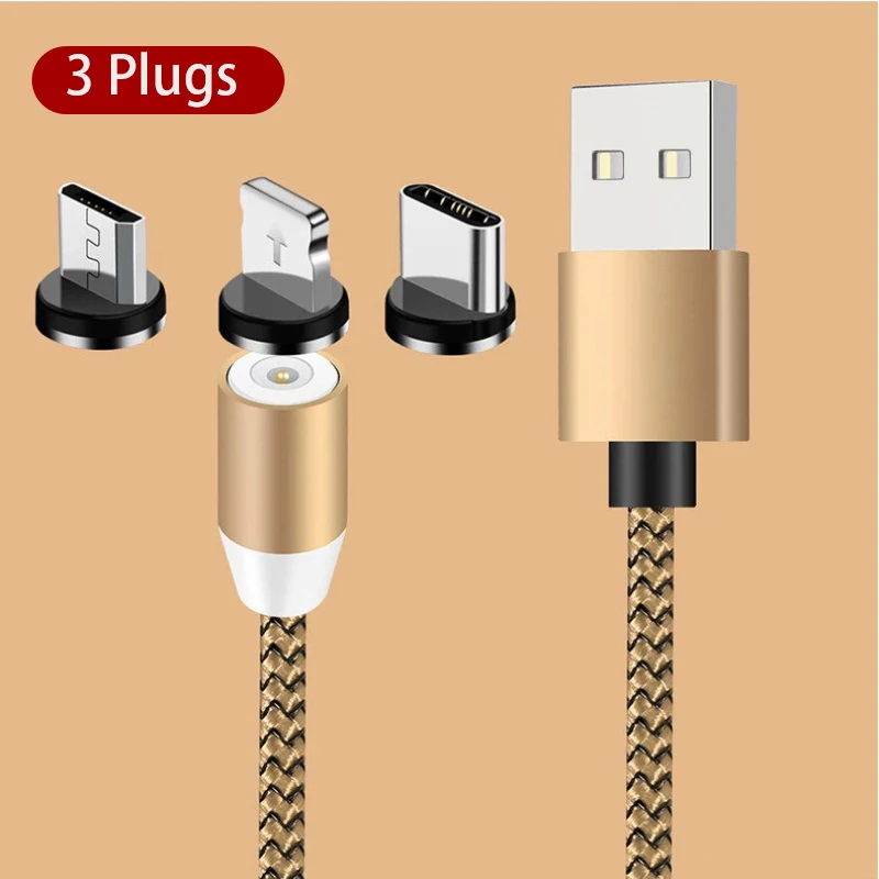 Magnetic USB Cable Fast Charging USB Type C Cable Magnet Charger Data Charge Micro USB Cable Mobile Phone Cable USB Cord mobile phone chargers Chargers