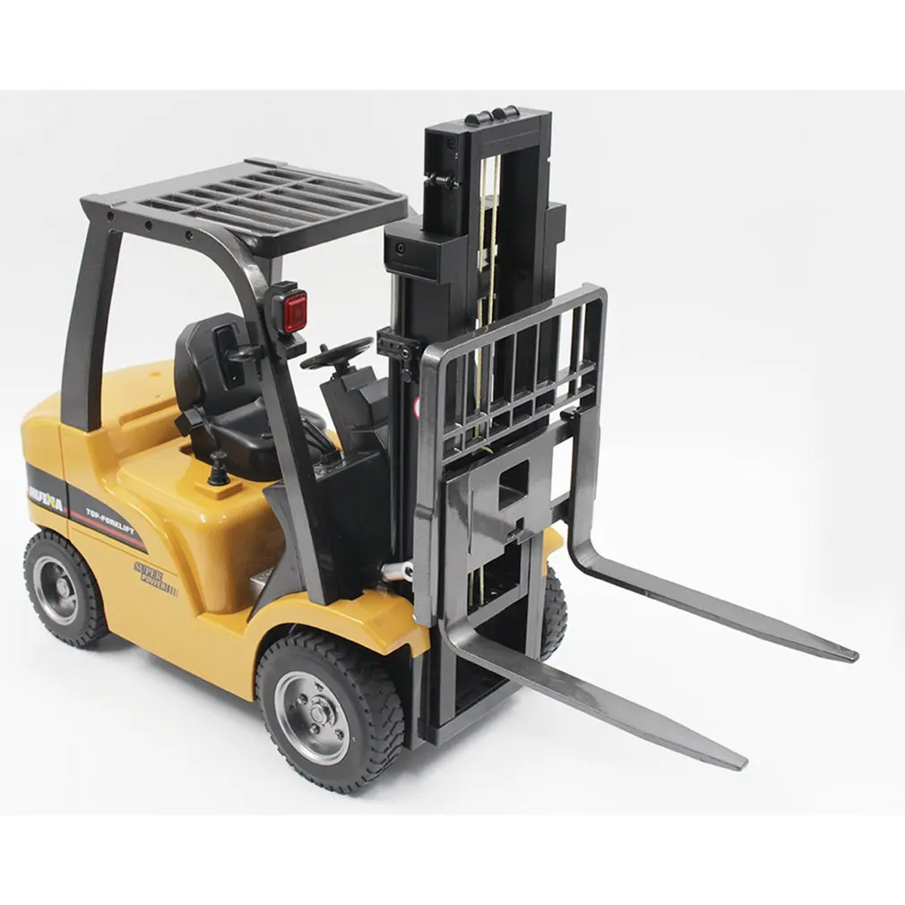 HUINA TOYS 1577 1/10 8 каналов сплав RC автокран грузовик строительные машины автомобиль