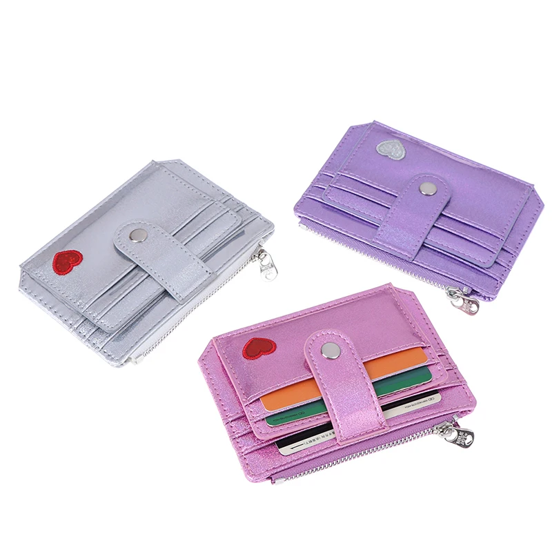 1pcs Women Laser Shining Card Bag Driver