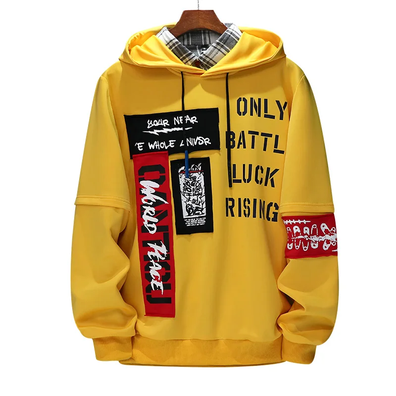

Mens Hooded Sweatshirt Big Size Autumn Hoodie Long Sleeve Male Hoodie Casual Hip Hop Sportswear Casual Sweatshirts for Men