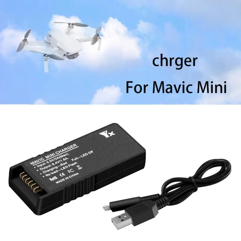 Зарядное устройство USB Type C для DJI Mavic Mini быстрая зарядка аксессуары быстрой