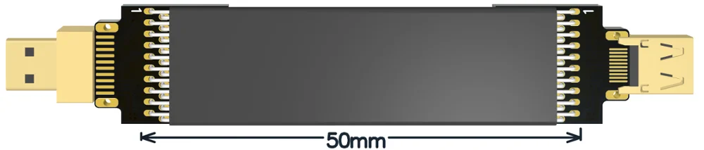 Micro micro HDMI line FPV aerial photography Micro HDMI to Micro HDMI fpv cable FPC Flat Cable fpv for GOPRO 4K@50/60?2160p?
