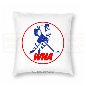 

New Wha World Hockey Association Logo Mens White Pillow case Size S To 3Xl Women Men
