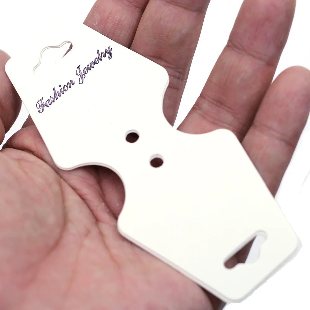 Neue 19 Stil Papier Kunststoff Ohrring Ohr Stud Ring Hängen Tag Karte Schmuck Zeigen Verpackung Karte Halter Verpackung Für halsketten – Detail 18
