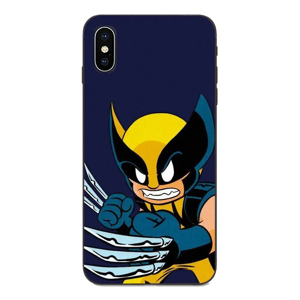 as picture Для Xiaomi mi x Max Note 2 2S 3 5X6 6X8 9T SE A1 A2 A3 CC9e Lite Play Pro F1 мягкие чехлы для телефонов Co mi cs X-men Wolverine - Цвет: as picture